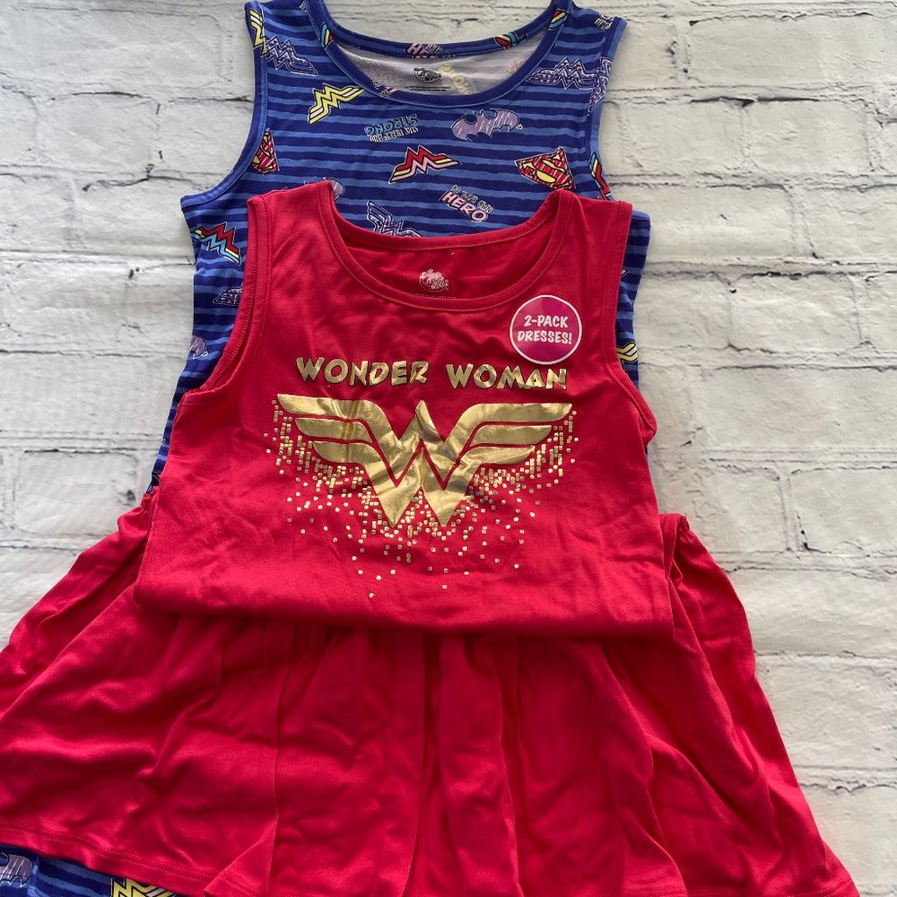 DC Super Hero Girls Wonder Woman Dress 2 Pack